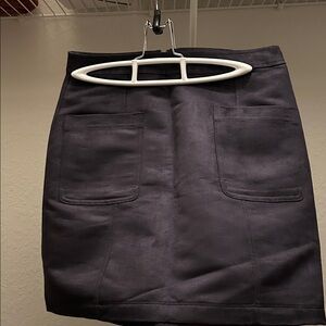Old Navy Women's Dark Suede Mini Skirt